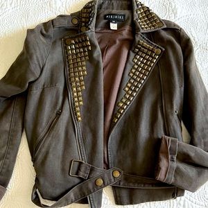Nikibiki Studded Moto Jacket